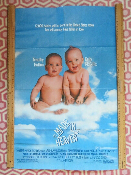 MADE IN HEAVEN US ONE SHEET  POSTER TIMOTHY HUTTON KELLY MCGILLIS 1987