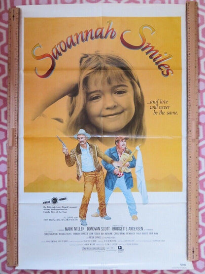 SAVANNAH SMILES US ONE SHEET POSTER MARK MILLER 1982 - Rendezvous Cinema