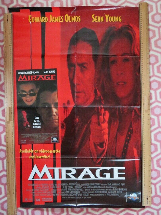 MIRAGE US ONE SHEET POSTER SEAN YOUNG EDWARD JAMES OLMOS 1995 - Rendezvous Cinema