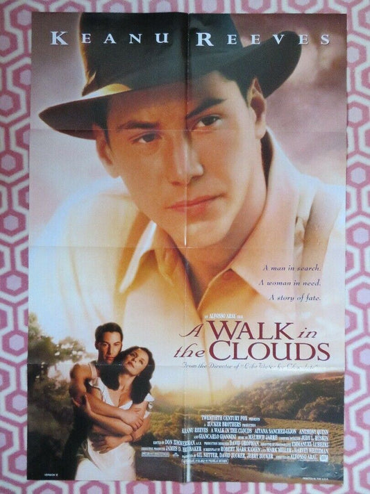 WALK IN THE CLOUDS US ONE SHEET POSTER VERSION B KEANU REEVES 1995 - Rendezvous Cinema
