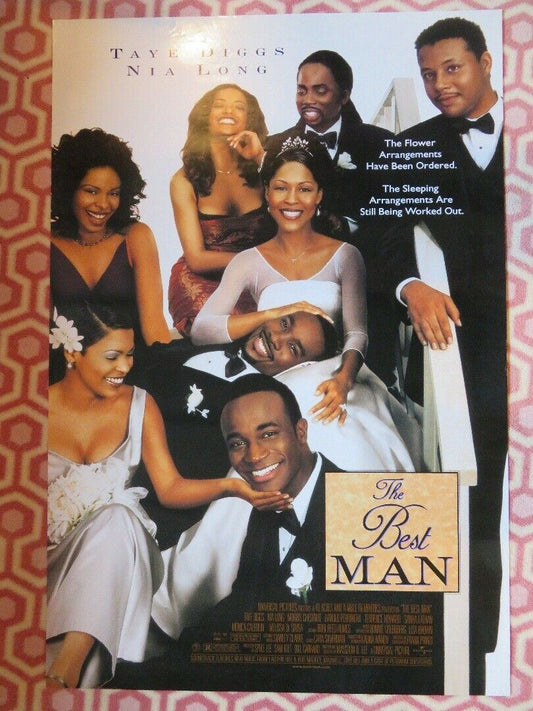 THE BEST MAN US ONE SHEET ROLLED POSTER TAYE DIGGS NIAA LONG 1999 - Rendezvous Cinema