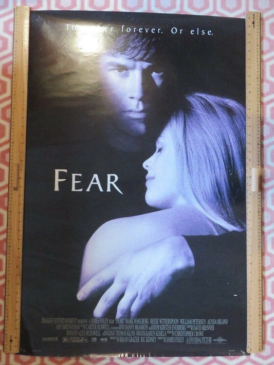 FEAR US ONE SHEET ROLLED POSTER MARK WAHLBERG REECE WITHERSPOON 1996 - Rendezvous Cinema