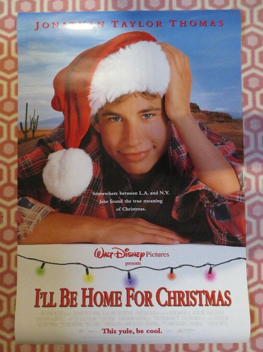 I'LL BE HOME FOR CHRISTMAS US ONE SHEET ROLLED POSTER DISNEY 1998 - Rendezvous Cinema