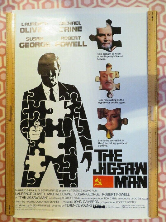 THE JIGSAW MAN US ONE SHEET ROLLED POSTER DOROTHEA BENNETT 1983 - Rendezvous Cinema