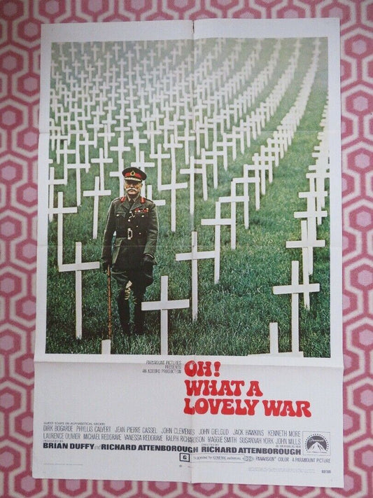 OH WHAT A LOVELY WAR US ONE SHEET POSTER DIRK BOGARDE PHYLLIS CALVERT 1969 - Rendezvous Cinema