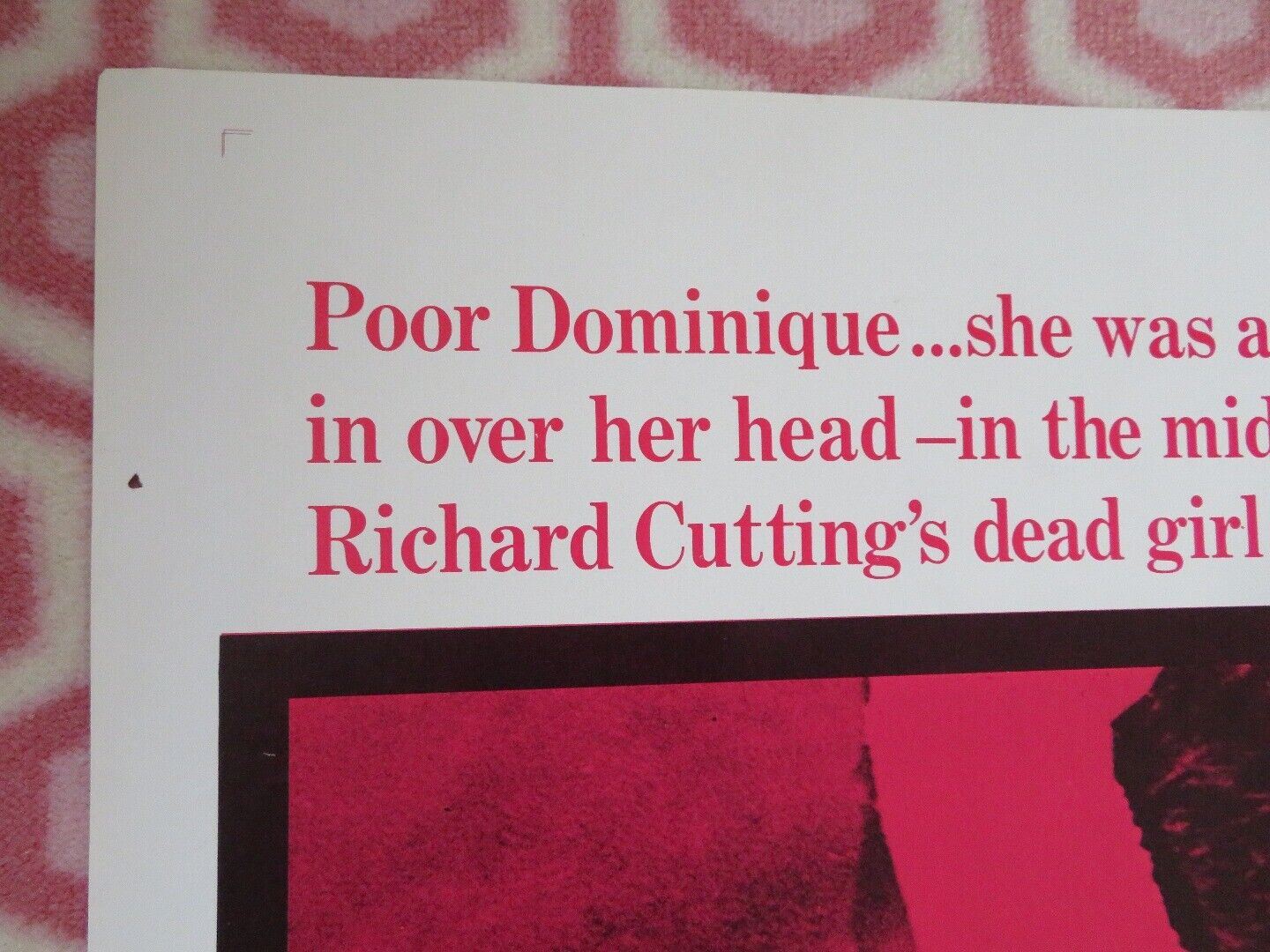 ASSIGNMENT TO KILL US ONE SHEET POSTER PATRICK O'NEAL 1968 - Rendezvous Cinema