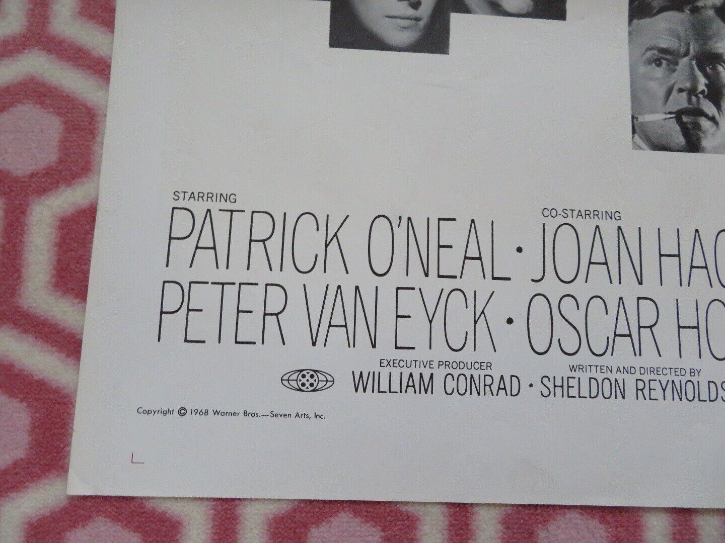 ASSIGNMENT TO KILL US ONE SHEET POSTER PATRICK O'NEAL 1968 - Rendezvous Cinema