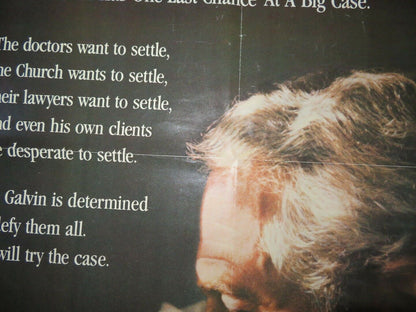 THE VERDICT US ONE SHEET POSTER PAUL NEWMAN 1982 - Rendezvous Cinema