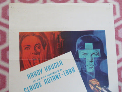 BOURGES MISSIONE GESTAPO ITALIAN LOCANDINA (27" x 13") POSTER 1968 - Rendezvous Cinema