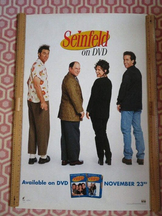 SEINFELD US ROLLED POSTER DVD POSTER JERRY SEINFELD LARRY DAVID 2004