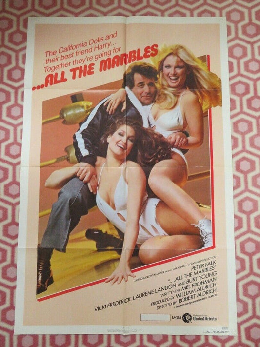 ALL YOUR MARBLES US ONE SHEET POSTER PETER FALK 1981
