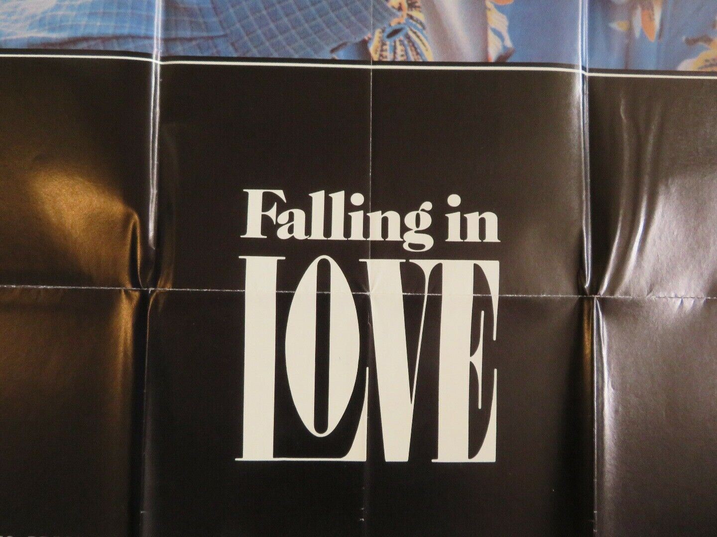 FALLING IN LOVE US ONE SHEET POSTER ROBERT DE NIRO MERLY STREEP 1984 - Rendezvous Cinema