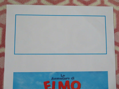 THE ADVENTURES OF ELMO IN GROUCHLAND ITALIAN LOCANDINA (27.5"x 13") POSTER 1999 - Rendezvous Cinema
