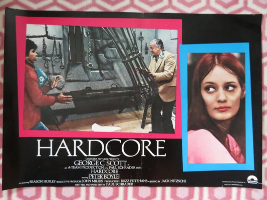 HARDCORE-A ITALIAN PHOTOBUSTA POSTER GEORGE C.SCOTT PETER BOYLE 1979 - Rendezvous Cinema