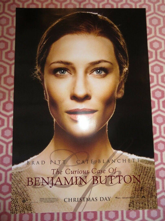 THE CURIOUS CASE OF BENJAMIN BUTTON US ONE SHEET ROLLED POSTER C BLANCHETT 2008