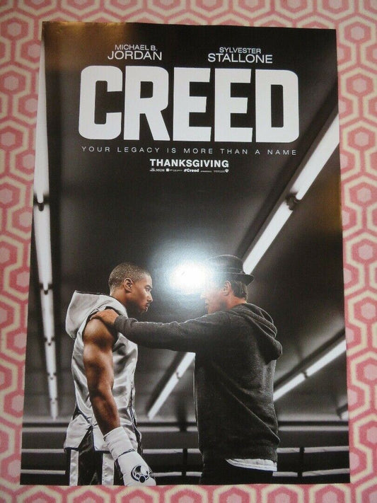 CREED US ONE SHEET ROLLED POSTER MICHAEL B.JORDAN SYLVESTER STALLONE 2015 - Rendezvous Cinema