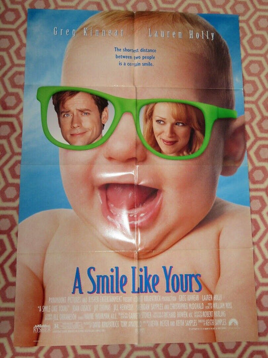 A SMILE LIKE YOURS  FOLDED US ONE SHEET POSTER JOAN CUSACK JAY THOMAS 1997