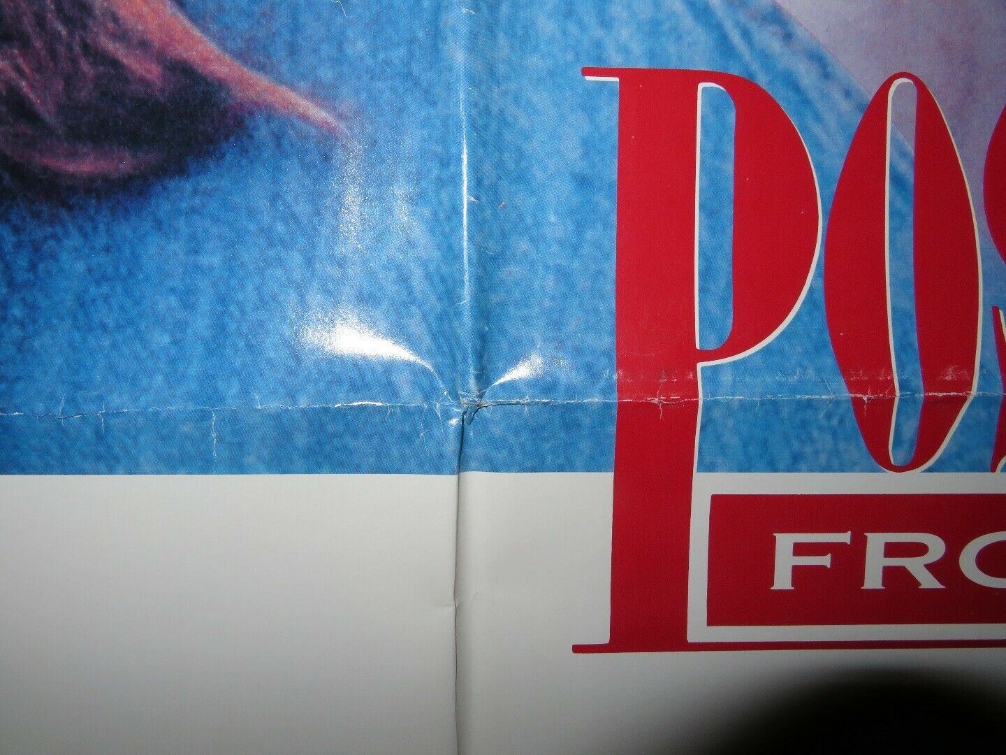 POSTCARDS FROM THE EDGE FOLDED US ONE SHEET POSTER MERYL STREEP DENNIS QUIAD '90 - Rendezvous Cinema