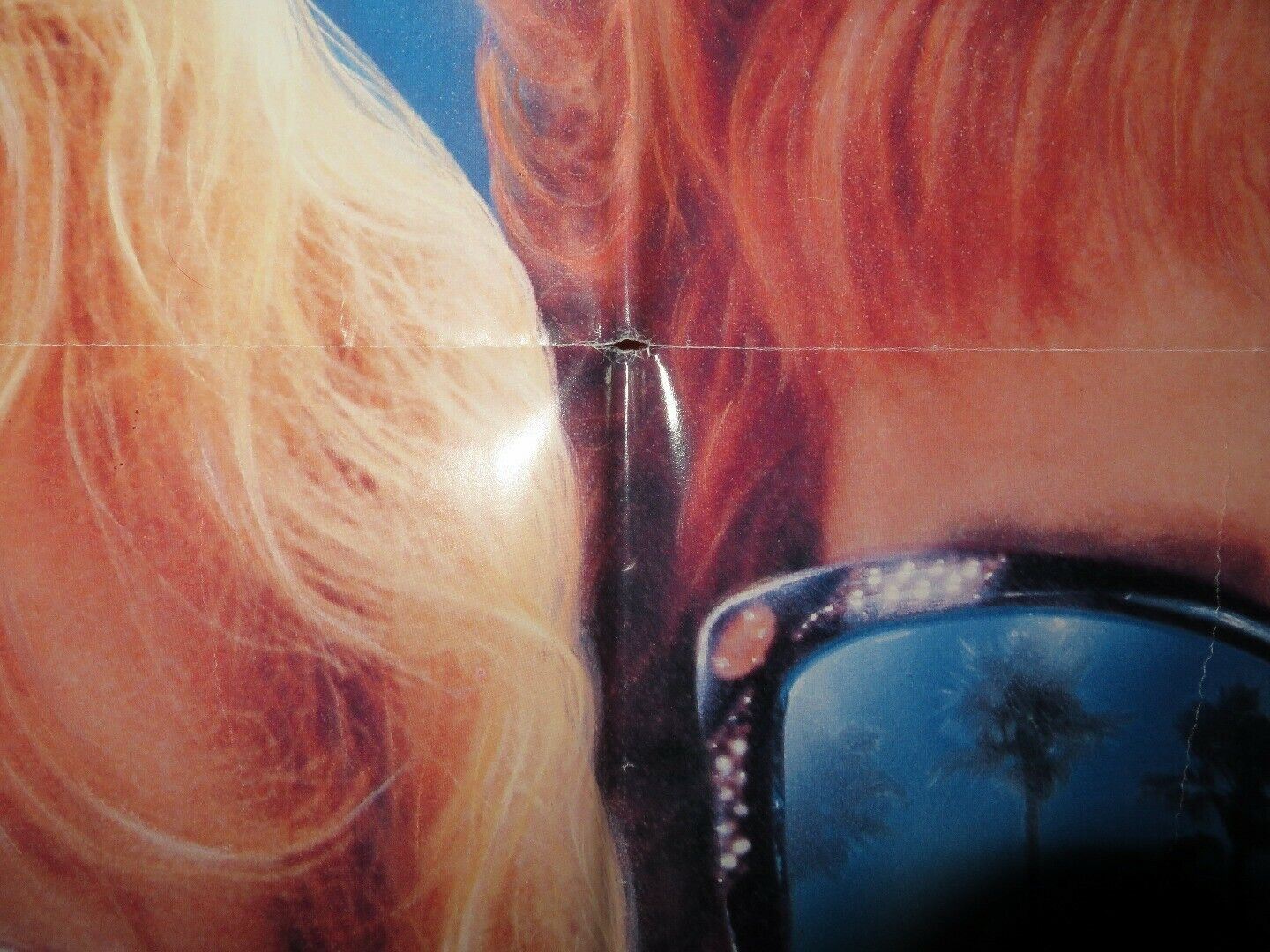 POSTCARDS FROM THE EDGE FOLDED US ONE SHEET POSTER MERYL STREEP DENNIS QUIAD '90 - Rendezvous Cinema