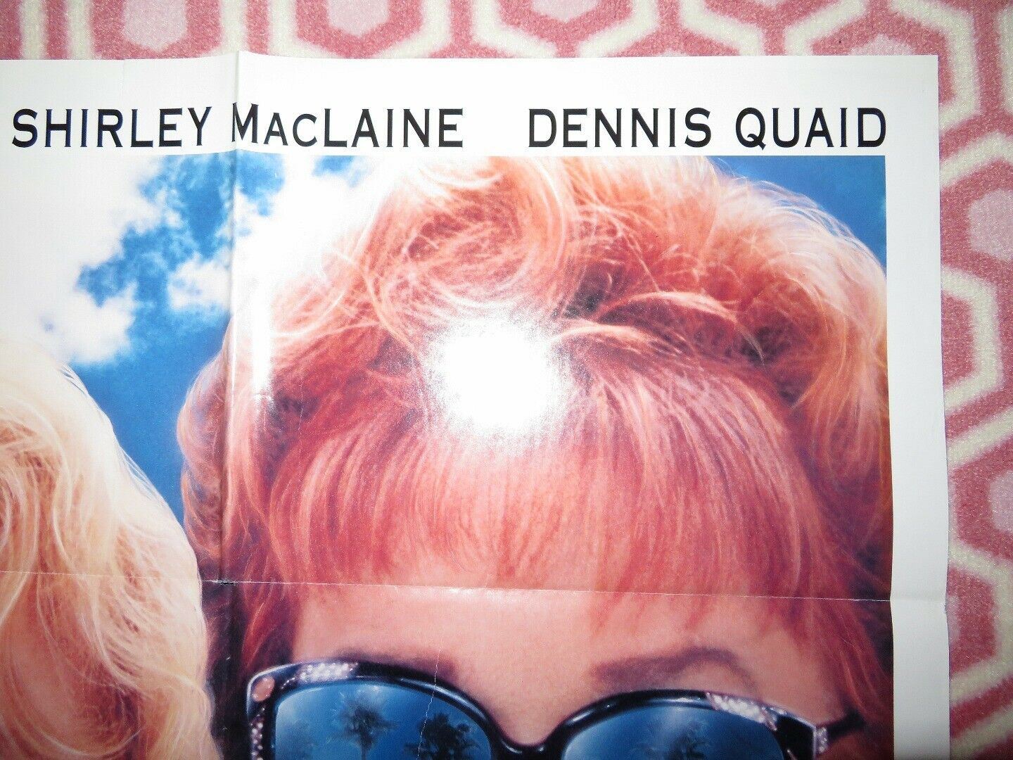 POSTCARDS FROM THE EDGE FOLDED US ONE SHEET POSTER MERYL STREEP DENNIS QUIAD '90 - Rendezvous Cinema