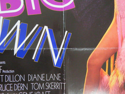 THE BIG TOWN FOLDED US ONE SHEET POSTER MATT DILLION DIANE LANE 1987 - Rendezvous Cinema