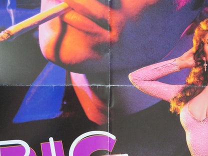 THE BIG TOWN FOLDED US ONE SHEET POSTER MATT DILLION DIANE LANE 1987 - Rendezvous Cinema