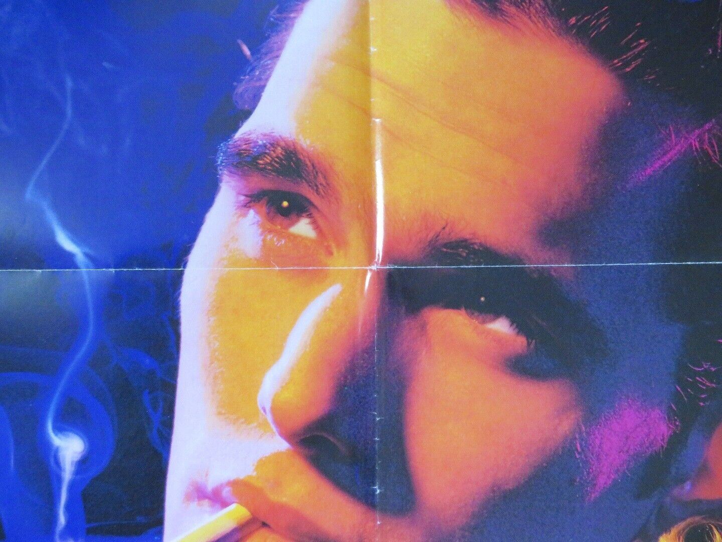 THE BIG TOWN FOLDED US ONE SHEET POSTER MATT DILLION DIANE LANE 1987 - Rendezvous Cinema