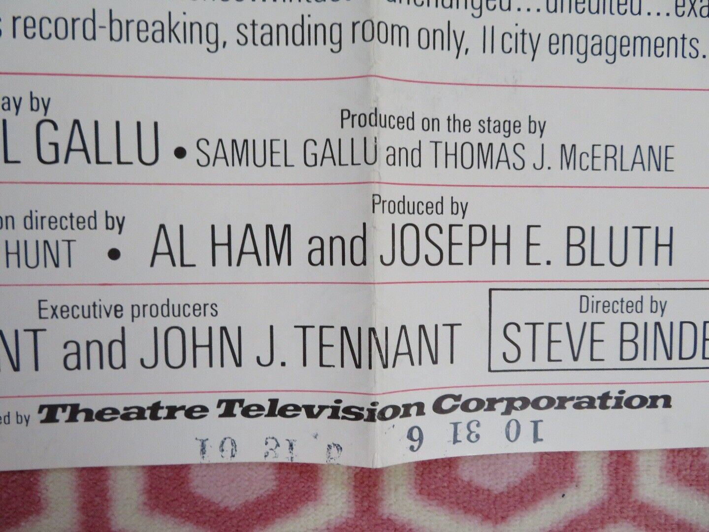 GIVE 'EM HELL, HARRY FOLDED US ONE SHEET POSTER JAMES WHITMORE 1975 - Rendezvous Cinema