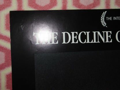 THE DECLINE OF THE AMERICAN EMPIRE US ONE SHEET POSTER DOMINIQUE MICHEL 1986