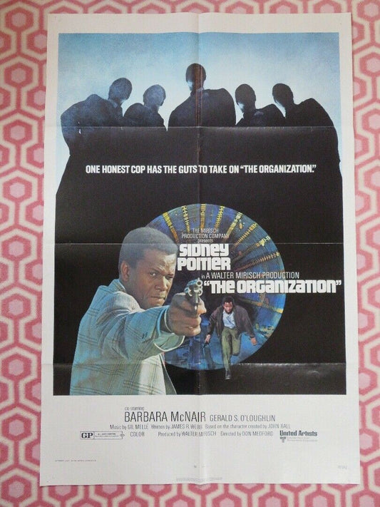 THE ORGANIZATION US ONE SHEET POSTER SIDNEY POITIER 1971 - Rendezvous Cinema