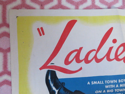 LADIES' MAN FOLDED US ONE SHEET POSTER EDDIE BRACKEN CASS DAILEY 1947 - Rendezvous Cinema