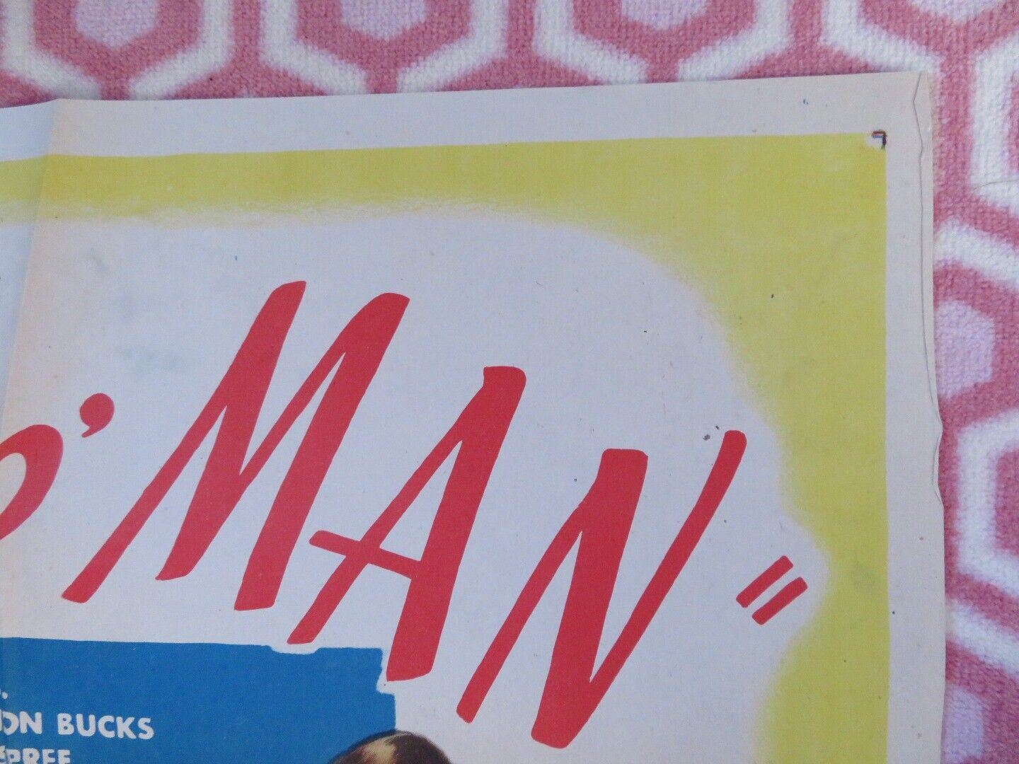 LADIES' MAN FOLDED US ONE SHEET POSTER EDDIE BRACKEN CASS DAILEY 1947 - Rendezvous Cinema