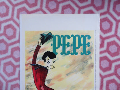 PEPE ITALIAN LOCANDINA (27.5"x13") POSTER CANTINFLAS DAN DAILEY 1961 - Rendezvous Cinema
