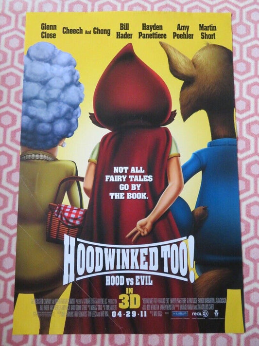HOODWINKED TOO! HOOD VS EVIL US ONE SHEET ROLLED POSTER GLENN CLOSE 2011 - Rendezvous Cinema