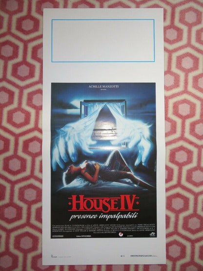 HOUSE IV ITALIAN LOCANDINA (27.5"x13") POSTER SEAN C.CUNNIGHAM 1992 - Rendezvous Cinema