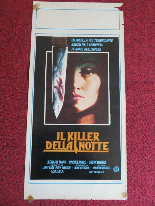 IL KILLER DELLA NOTTE ITALIAN LOCANDINA (27.5"x13.5") POSTER 1981