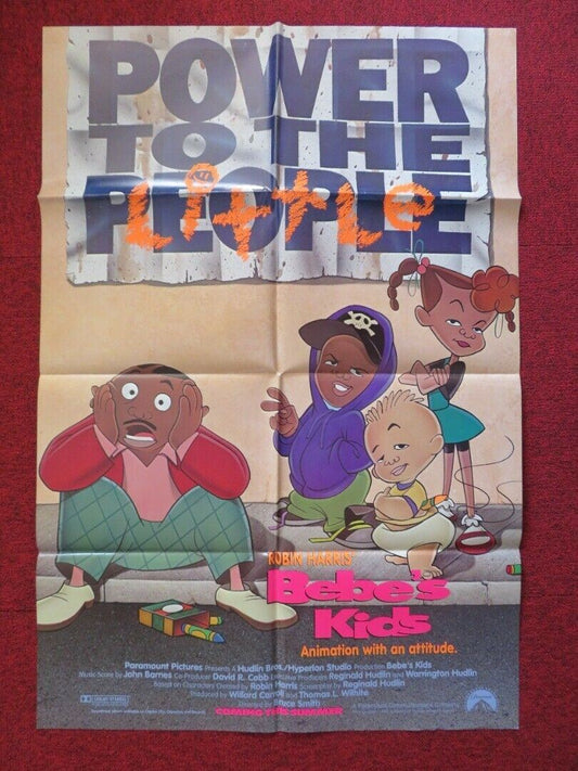 BEBE'S KIDS FOLDED US ONE SHEET POSTER ROBIN HARRIS 1992 - Rendezvous Cinema