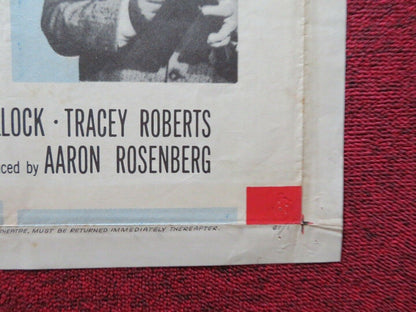 GO NAKED IN THE WORLD FOLDED US ONE SHEET POSTER GINA LOLLOBRIGIDA 1961 - Rendezvous Cinema