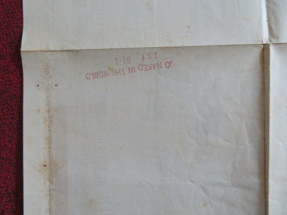 GO NAKED IN THE WORLD FOLDED US ONE SHEET POSTER GINA LOLLOBRIGIDA 1961 - Rendezvous Cinema