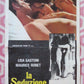 "LA SEDUZIONE /  Seduction " ITALIAN LOCANDINA (27.5"x13") POSTER 1973