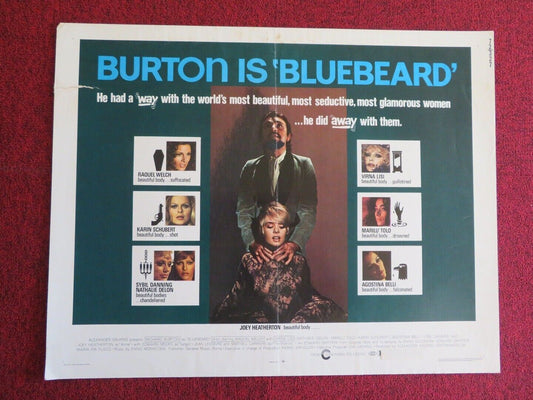 BLUEBEARD US HALF SHEET (22"x 28") POSTER DISNEY RICHARD BURTON 1972 - Rendezvous Cinema