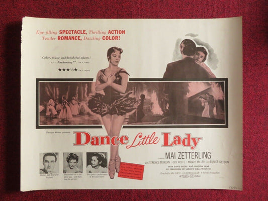 DANCE LITTLE LADY US HALF SHEET (22"x 28") POSTER MAI ZETTERLING 1956 - Rendezvous Cinema