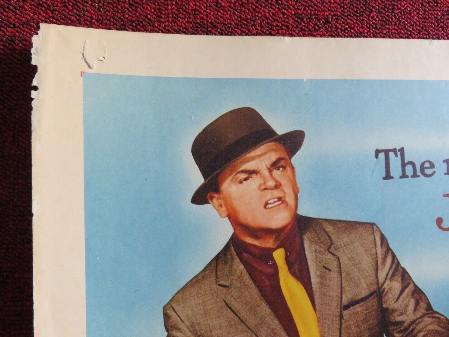 NEVER STEAL ANYTHING SMALL US HALF SHEET (22"x 28") POSTER JAMES CAGNEY 1959 - Rendezvous Cinema