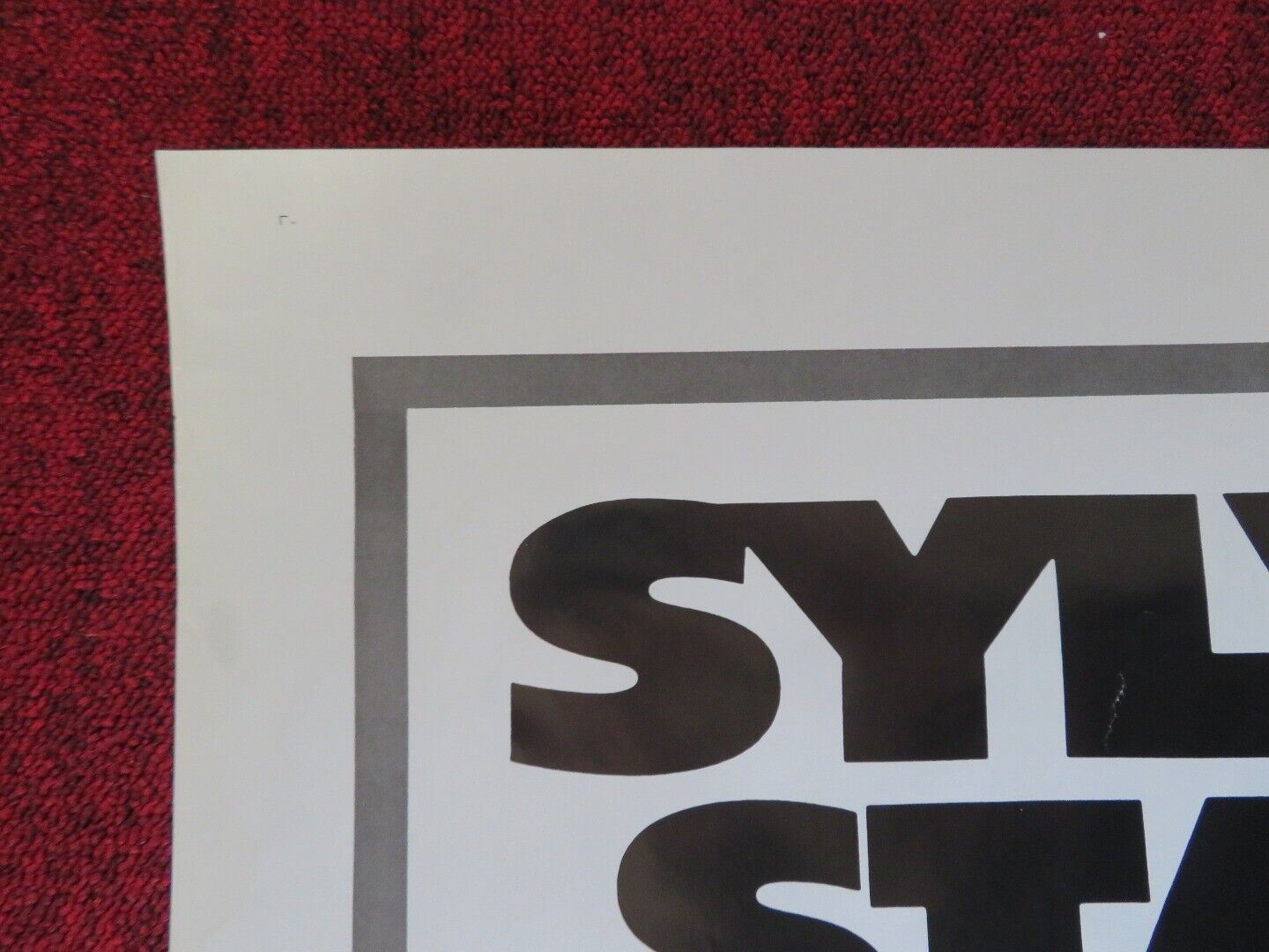 F.I.S.T - ADVANCE FOLDED US ONE SHEET POSTER SYLVESTER STALLONE ROD STEIGER 1978 - Rendezvous Cinema