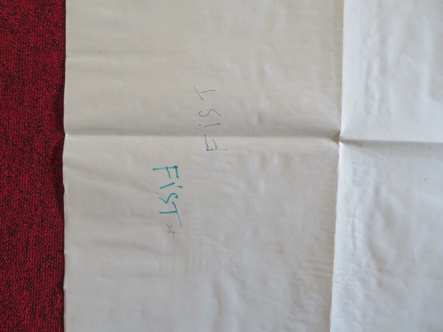 F.I.S.T - ADVANCE FOLDED US ONE SHEET POSTER SYLVESTER STALLONE ROD STEIGER 1978 - Rendezvous Cinema