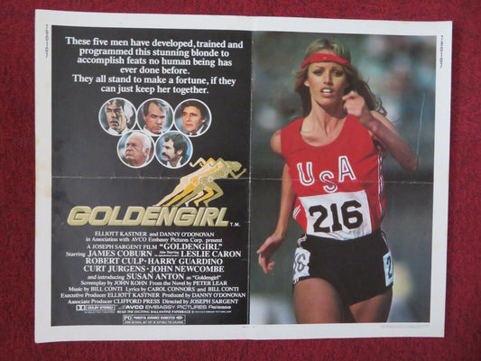 GOLDENGIRL US HALF SHEET (22"x 28") POSTER JAMES COBURN SUSAN ANTON 1979 - Rendezvous Cinema