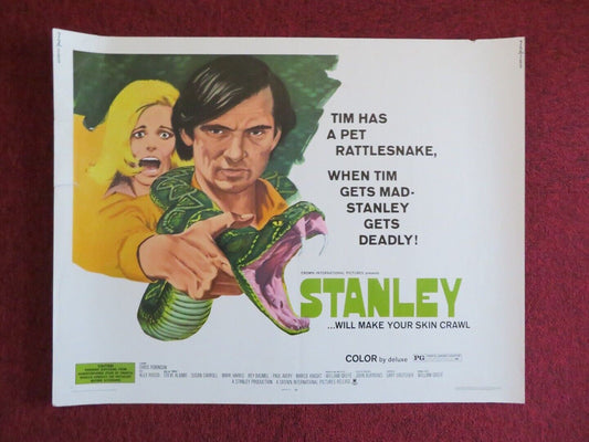 STANLEY US HALF SHEET (22"x 28") POSTER CHRIS ROBINSON ALEX ROCCO 1972 - Rendezvous Cinema