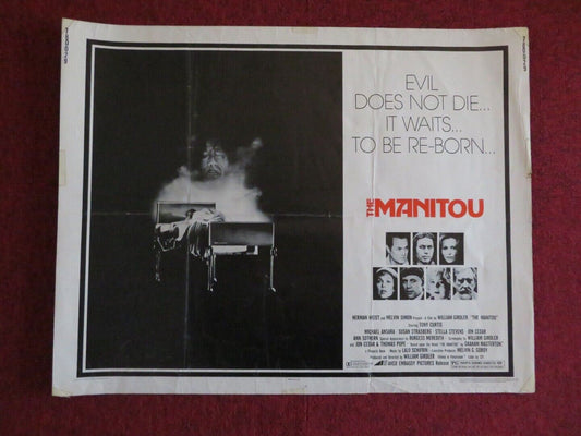 THE MANITOU US HALF SHEET (22"x 28") POSTER TONY CURTIS MICHAEL ANSARA 1978 - Rendezvous Cinema