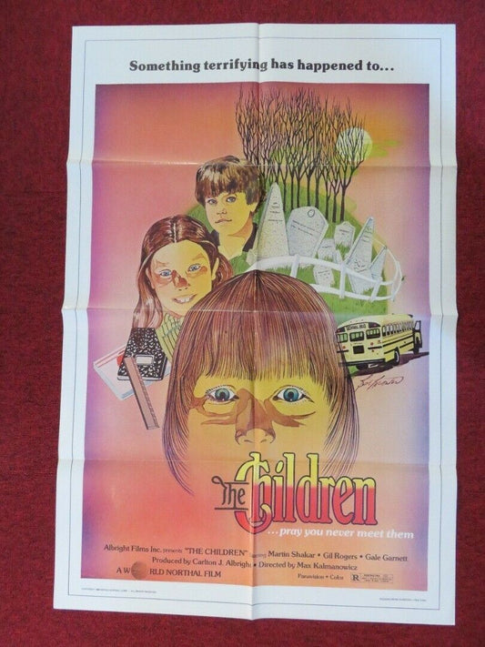 THE CHILDREN FOLDED US ONE SHEET POSTERMARTIN SHAKAR GIL ROGERS 1980 - Rendezvous Cinema