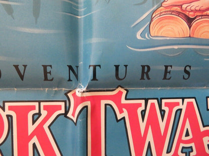 THE ADVENTURES OF MARK TWAIN FOLDED US ONE SHEET POSTER JAMES WHITMORE 1985 - Rendezvous Cinema